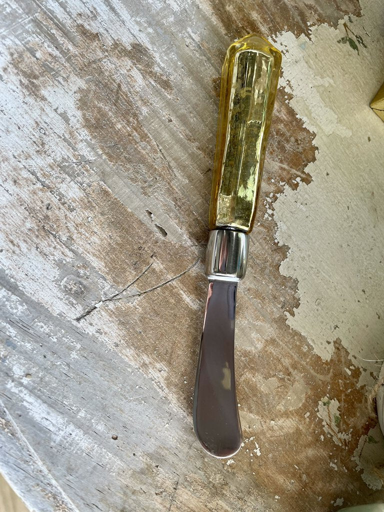 14880 Gold Mercury Glass Spreader