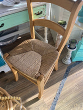 Load image into Gallery viewer, Natural Wood Boho Chair
