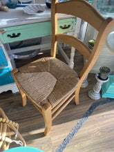 Load image into Gallery viewer, Natural Wood Boho Chair

