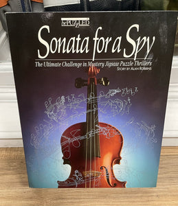 6905 Sonata For A Spy-Mystery Jigsaw Puzzle, 1,000-pc