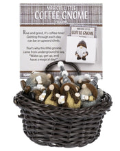 Load image into Gallery viewer, 15056 Coffee Gnome Charm w/Card, 4 Assorted Styles
