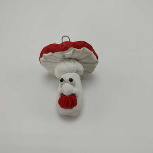 Red & White Mushroom Ornament
