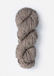Blue Sky Fibers Woolstok Tweed Aran Weight 4 Ply Yarn in Wild Mushroom (BSF-3301) Fine Highland Wool and Donegal