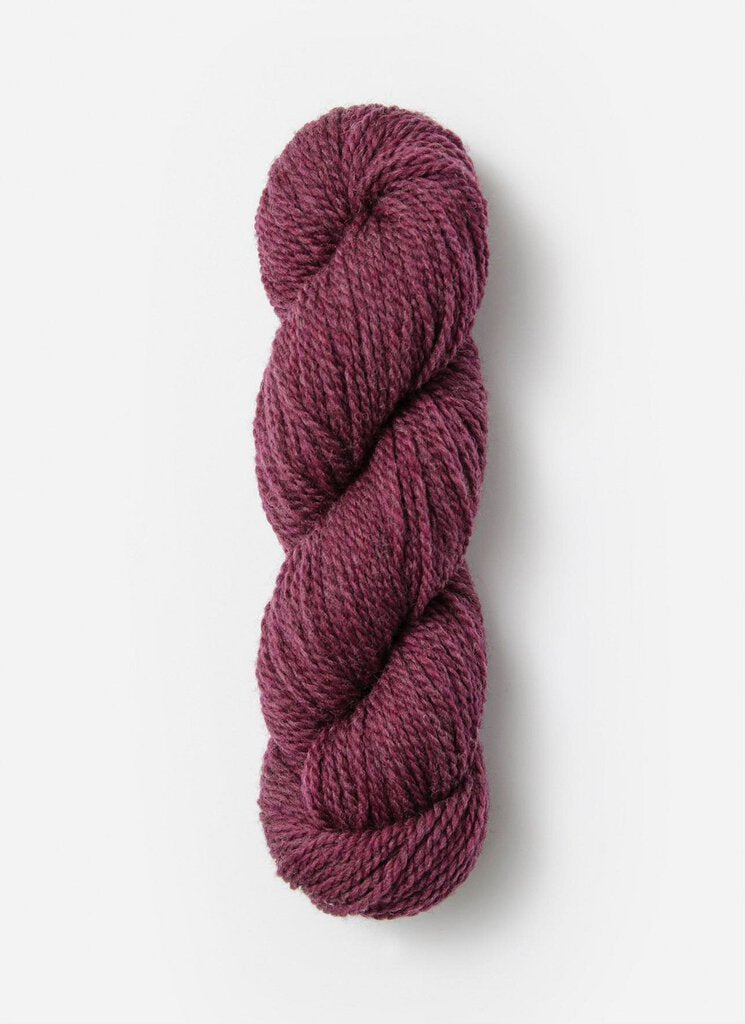 Blue Sky Fibers Woolstok Worsted Weight Two Ply Yarn in Pressed Grapes (BSF-1307) - 100% Fine Highland Wool