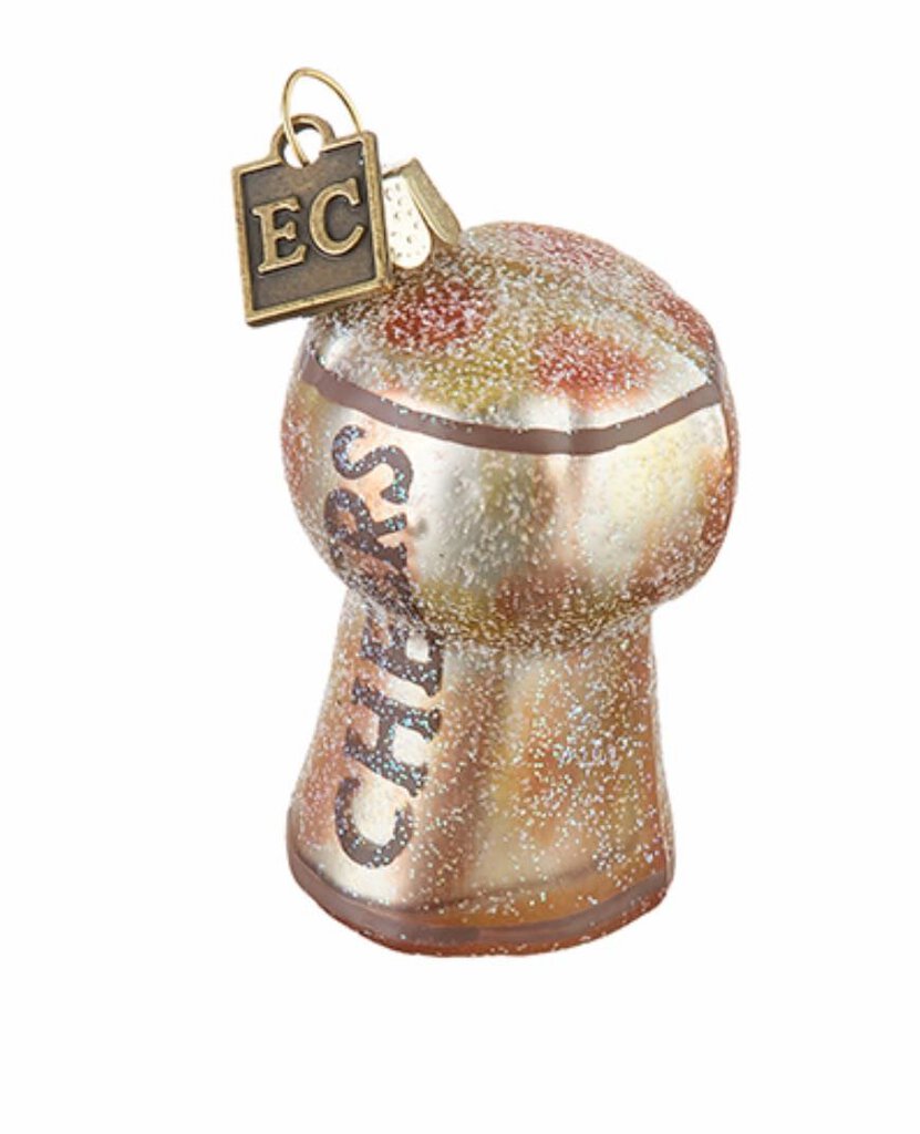 15004 Cheers! Cork Ornament-Eric Cortina, Glass