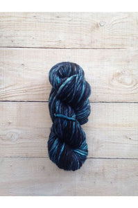 Manos Yarns Franca Super Bulky Single Ply Yarn in Black Forest - Hand Dyed, Soft Merino Superwash