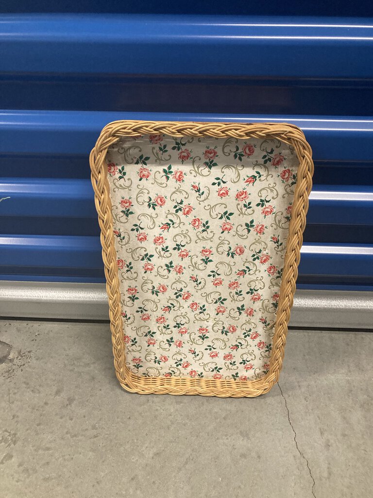 Wicker Floral Tray