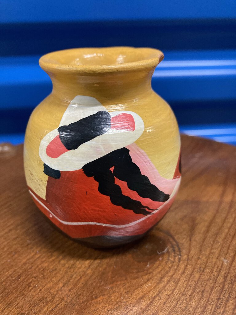 Southwestern Hand thrown bud vase