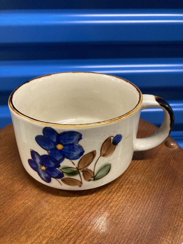Cotc Floral Stoneware Soup Mug