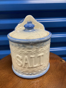 Ceramic Salt Cellar with Lid
