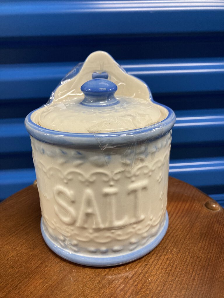 Ceramic Salt Cellar with Lid