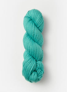 Blue Sky Fibers Organic Cotton Worsted Weight Two Ply Yarn in Caribbean (BSF-630) - 100% Organic Cotton