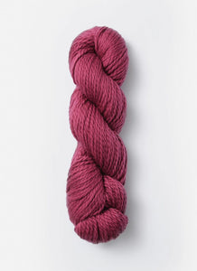 Blue Sky Fibers Organic Cotton Worsted Weight Two Ply Yarn in Raspberry (BSF-637) - 100% Organic Cotton
