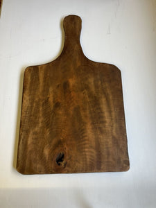 Large square wood cutting board