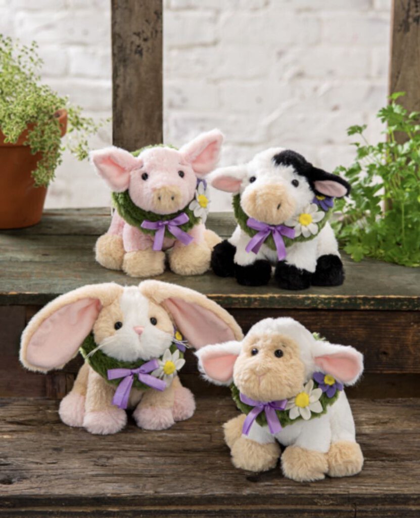 15115 Springtime Buddy-Bunny, Cow, Lamb or Pig