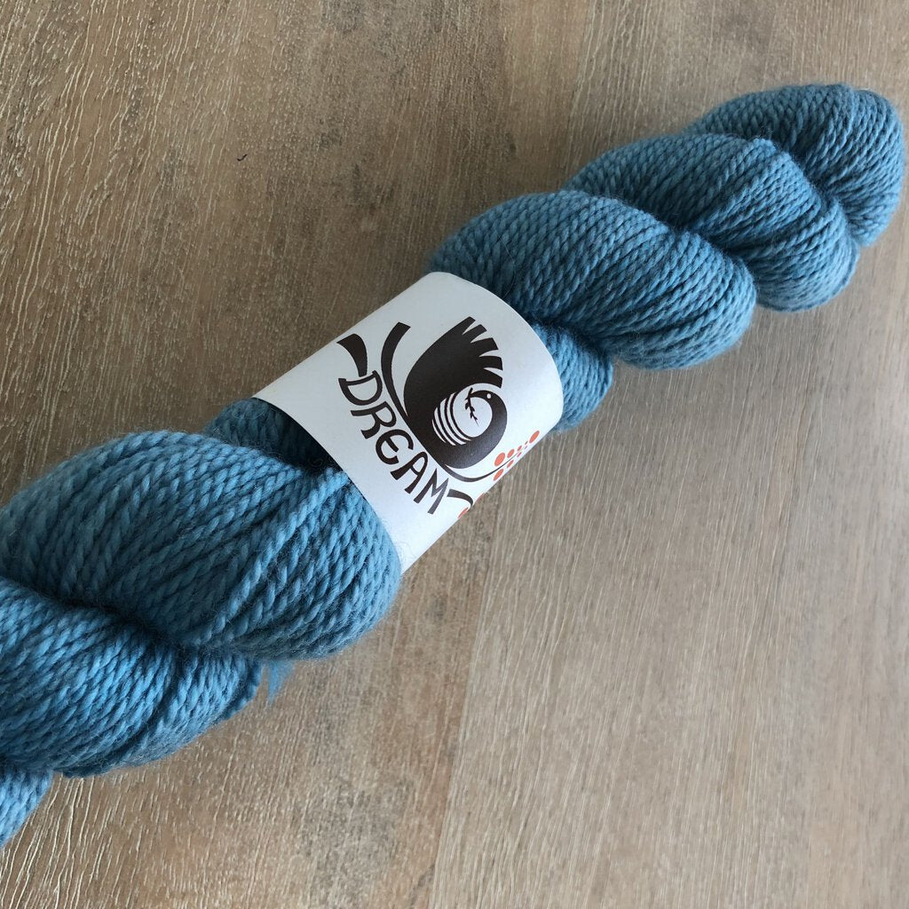 Dream in Color Yarn - Lamb and Goat Fingering Weight Yarn in Brook - 90% NZ Wool/10% Cashmere