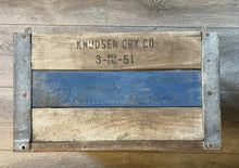 Load image into Gallery viewer, Knudson Antique Creamery Crate
