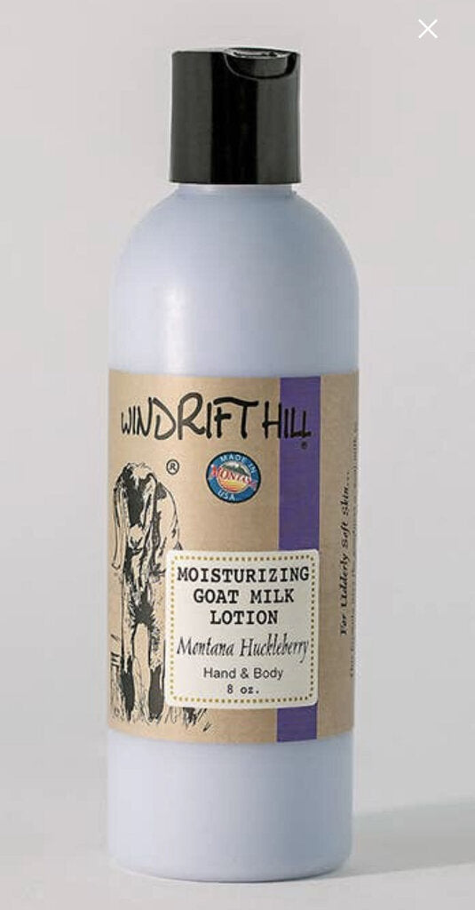 Huckleberry lotion
