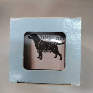 Simply Stamps Labrador Retriever Self-Inking Stamp Thank You For Your Order Black 2.5"w x 2.25"d x 4.5"hInk NEW