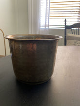 Load image into Gallery viewer, Vintage Brass Planter
