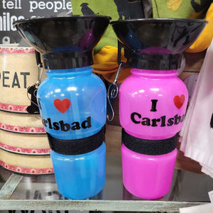 I love Carlsbad Dog Water Bottle