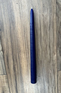 14904 Taper Candle-Navy Blue 10"