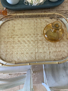 Rattan/Bamboo Serving tray