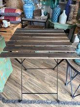Load image into Gallery viewer, Driftwood Bistro Foldable Table For Tiny Places 21&quot;W X 211/2&quot;D X 28&quot;H
