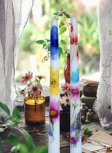 Load image into Gallery viewer, Taper Candles - Large Botanical
