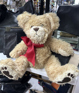7125 Perfect Teddy Bear, Red Bow