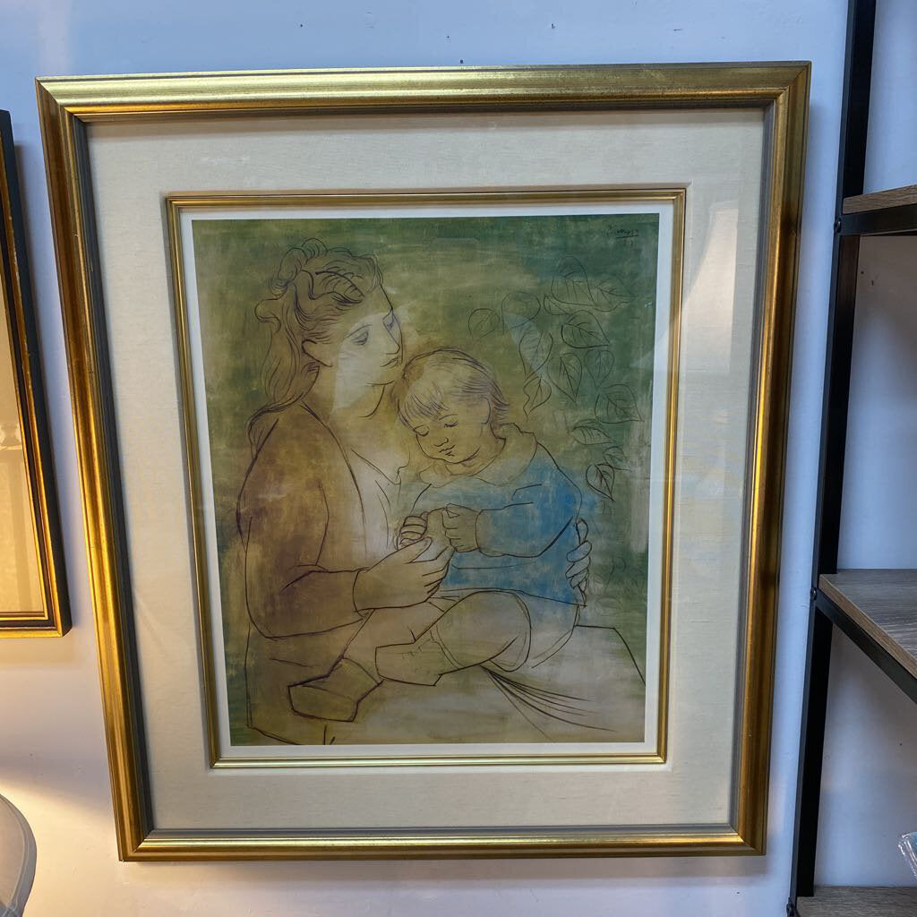 Picasso Print Mother 7 Child 27