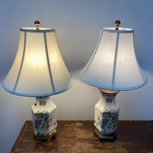 Pair of Ainsley Vintage Lamps 24" x 7" bpv040