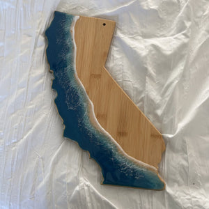 MAD ocean ART CA cutting board-single