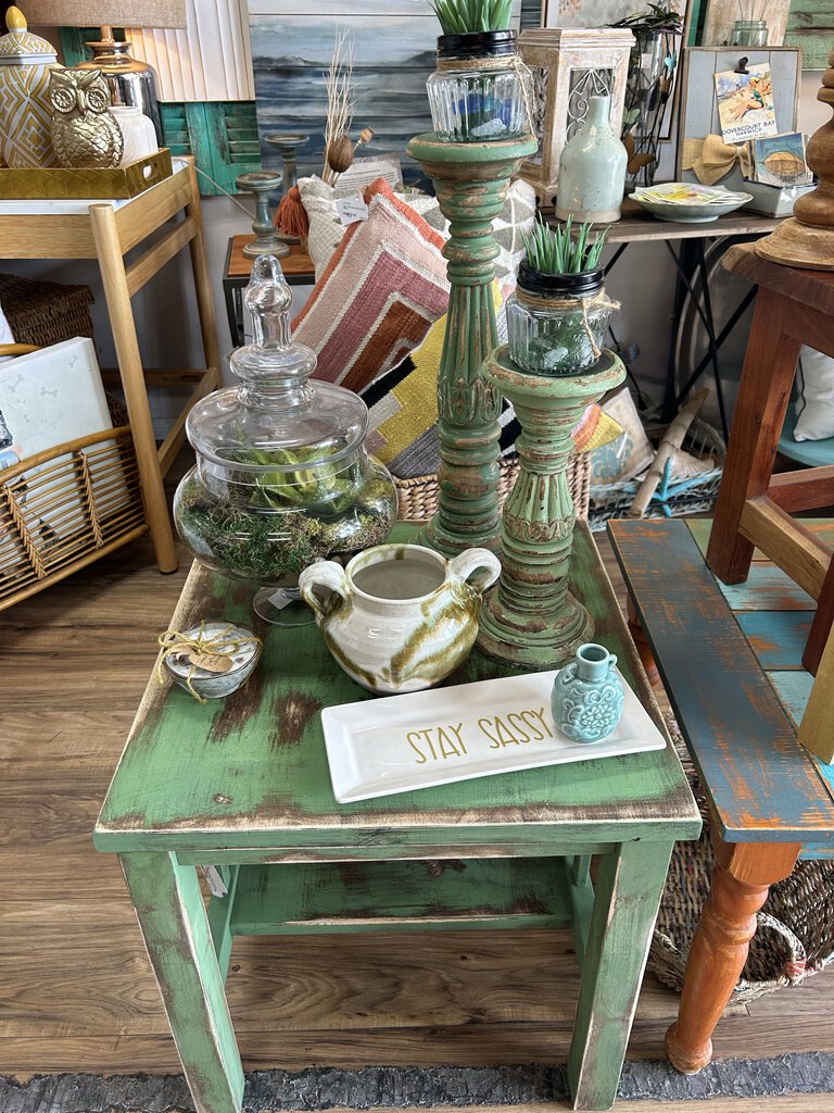 Magnolia Green Side Table