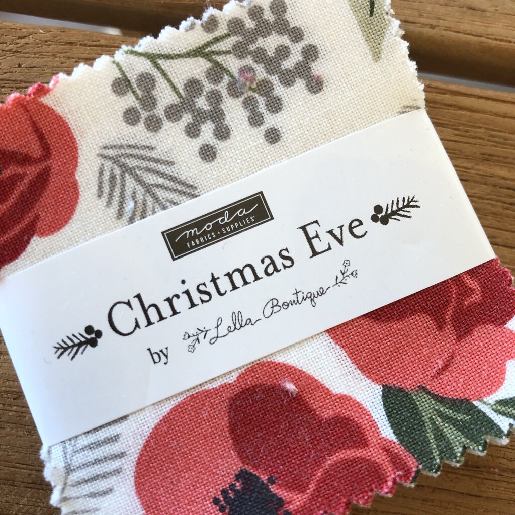 Fabric Mini Charm - Moda Fabrics - Christmas Eve - 42 2.5