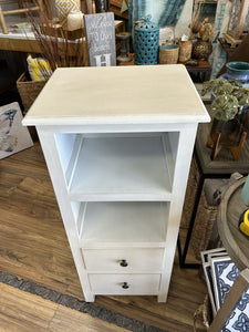 Cape Cod Cabinet with Two Drawers 15"W X 12"D X 36"H