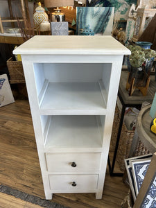 Cape Cod Cabinet with Two Drawers 15"W X 12"D X 36"H