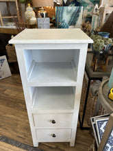 Load image into Gallery viewer, Cape Cod Cabinet with Two Drawers 15&quot;W X 12&quot;D X 36&quot;H
