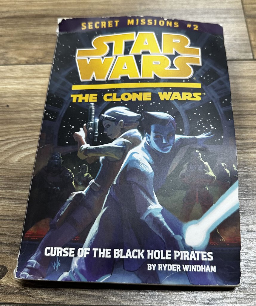 7125 Star Wars-The Clone Wars, Curse of The Black Hole Pirates, Book
