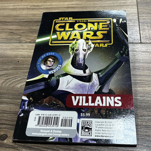 7125 Star Wars-The Clone Wars, Heroes/Villans-2-in-1 Book
