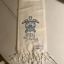 Load image into Gallery viewer, Enjoy the journey dish towel 7499-692 SP
