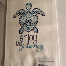 Load image into Gallery viewer, Enjoy the journey dish towel 7499-692 SP
