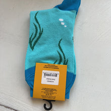 Load image into Gallery viewer, Oooh Yeah S/M Shell Socked Crew Socks WD8032C
