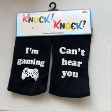 Load image into Gallery viewer, M/L I&#39;m gaming crew socks KM21002C
