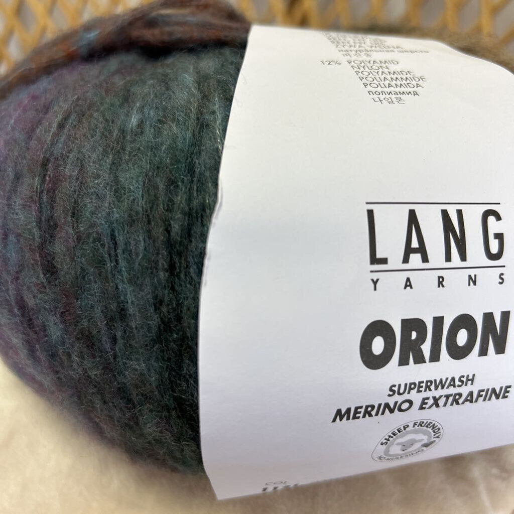 Lang Yarns - Orion Bulky Weight (Color 0006) - Superwash Merino Extrafine