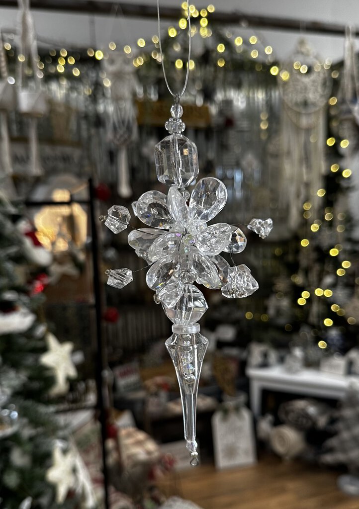 6905 Acrylic 3-D Snowflake Ornament