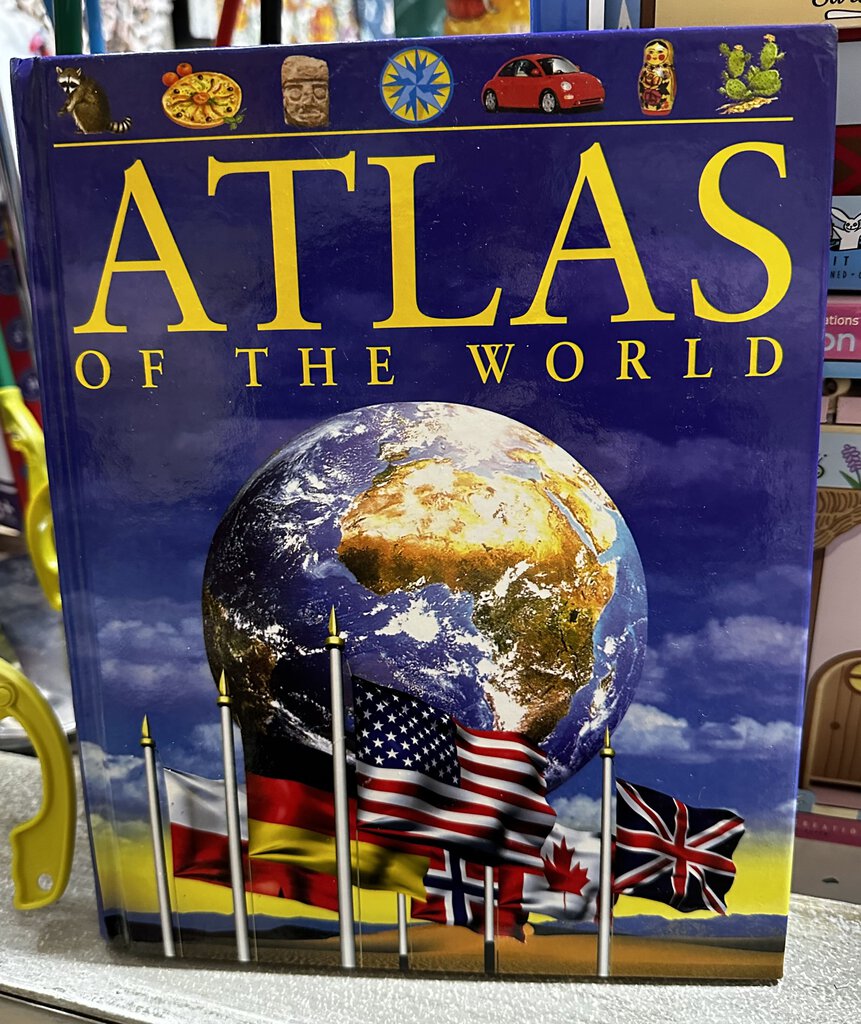 7125 Atlas of The World, Hardback Book