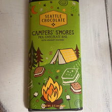 Load image into Gallery viewer, Campers Smores Truffle Bar Seattle Chocolate
