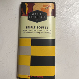 Triple Toffee Truffle Bar Seattle Chocolate