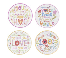 Load image into Gallery viewer, 15390 Affirmation Coasters, Set of 4-Boxed
